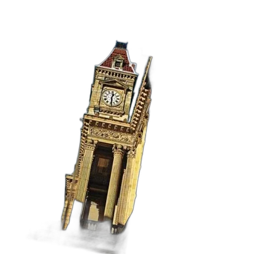 jewelry, building, crown, furniture, 3d render, concept art, photorealistic, pixel art transparent PNG cut-out