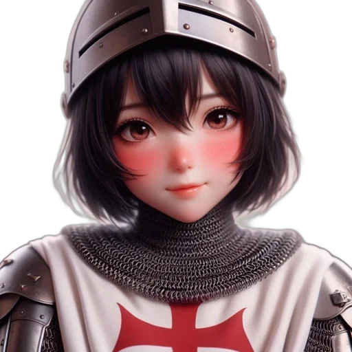 robot, sword, weapon, face, 3d render, anime, fantasy art, photorealistic transparent PNG cut-out