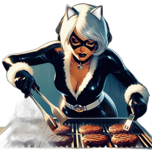 jewelry, food, comic book art, concept art, fantasy art, cartoon, woman, white transparent PNG cut-out