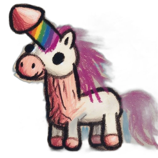 hat, animal, watercolor, concept art, pixel art, fantasy art, pastel, illustration transparent PNG cut-out