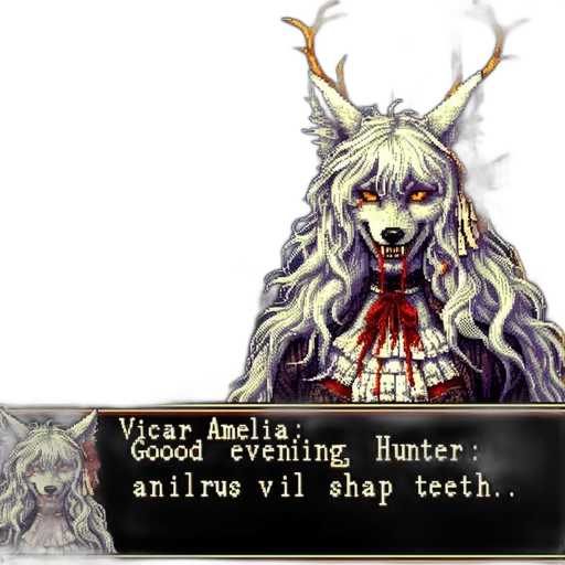 animal, staff, creature, pixel art, concept art, fantasy art, vicar, amelia transparent PNG cut-out