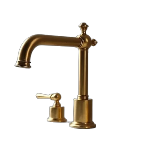 staff, 3d render, brass, finish transparent PNG cut-out