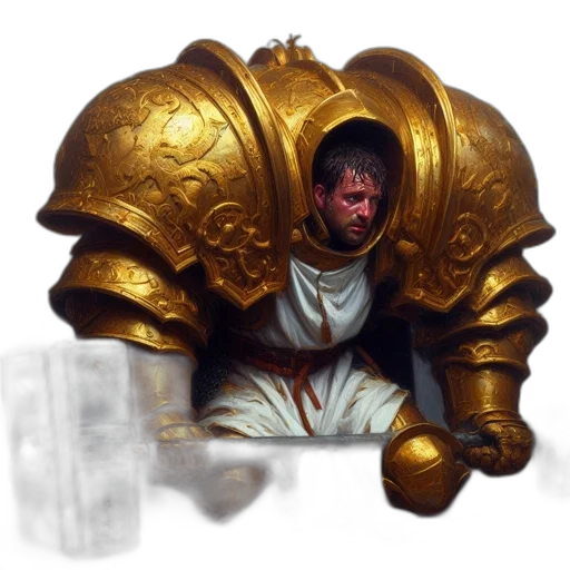 face, sword, crown, weapon, concept art, fantasy art, photorealistic, 3d render transparent PNG cut-out