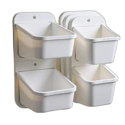 furniture, kitchen, organizers, organizer, plastic, wall, mounted, storage transparent PNG cut-out