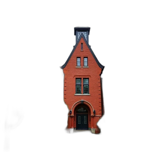 building, umbrella, staff, furniture, 3d render, photorealistic, concept art, pixel art transparent PNG cut-out