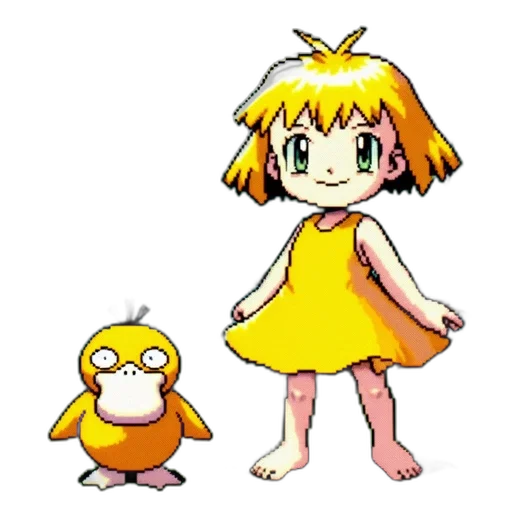 animal, dress, creature, staff, pixel art, concept art, 3d render, anime transparent PNG cut-out