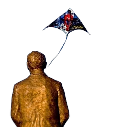 umbrella, hat, jacket, staff transparent PNG cut-out