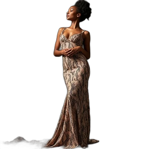 dress, jewelry, concept art, photorealistic transparent PNG cut-out