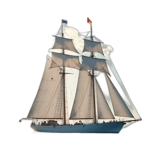 weapon, 3d render, concept art, photorealistic, fantasy art, two, masts, framed transparent PNG cut-out