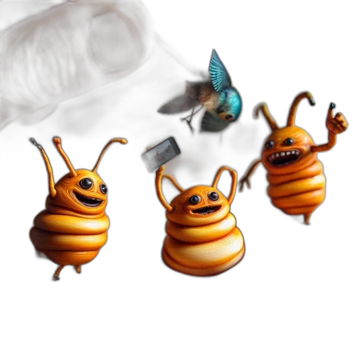 animal, creature, food, concept art, 3d render, pixel art, fantasy art, outer space transparent PNG cut-out