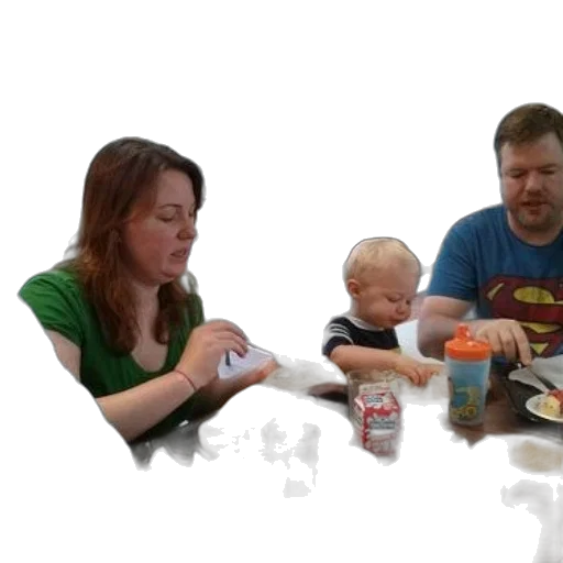food, concept art, family, enjoys, meal, together, table, various transparent PNG cut-out