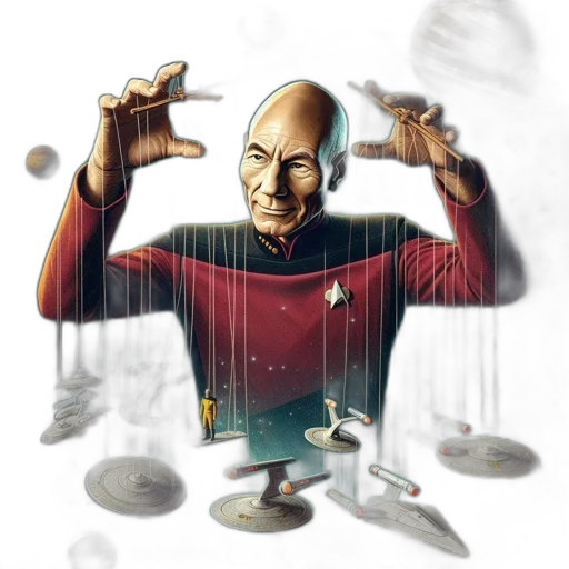 staff, concept art, comic book art, pixel art, photorealistic, outer space, man, red transparent PNG cut-out