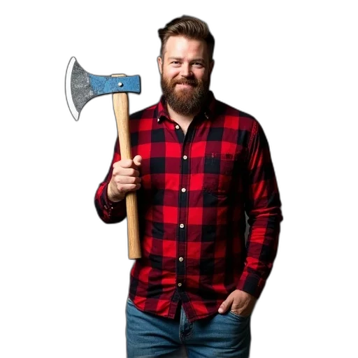 staff, weapon, sword, animal, concept art, man, beard, wearing transparent PNG cut-out
