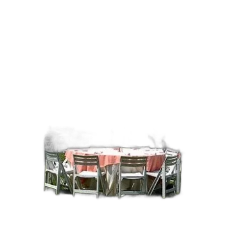 furniture, food, crown, hat, 3d render, concept art, photorealistic, snow transparent PNG cut-out
