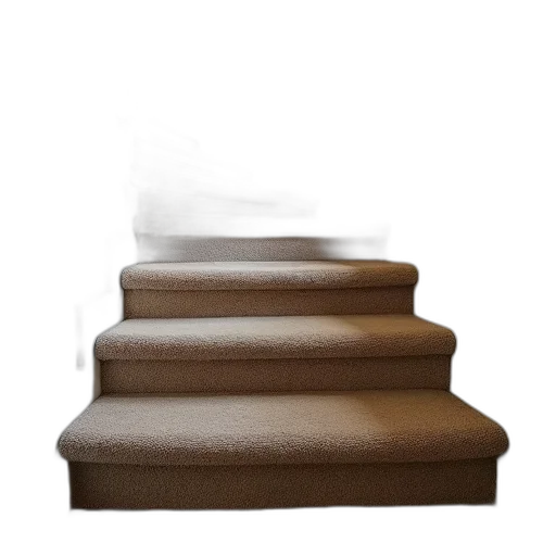 furniture, shoes, hat, dress, 3d render, photorealistic, concept art, fog transparent PNG cut-out