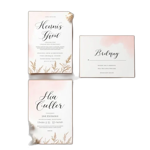 pastel, rustic, chic, wedding transparent PNG cut-out