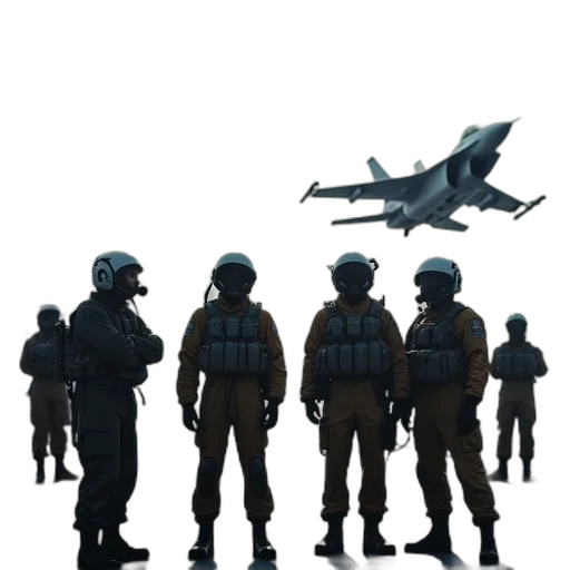 weapon, staff, jacket, concept art, 3d render, pixel art, comic book art, outer space transparent PNG cut-out