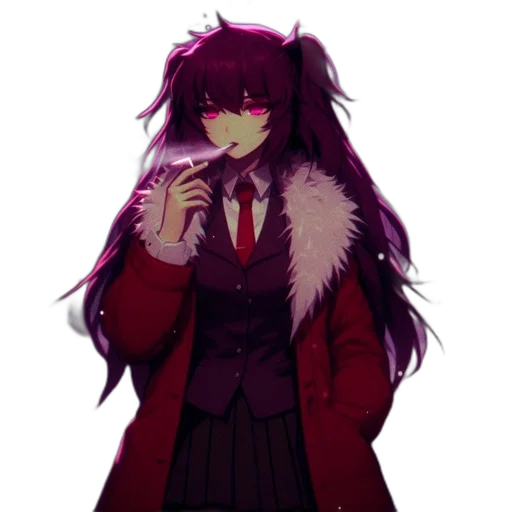 jacket, creature, mask, staff, pixel art, anime, concept art, cartoon transparent PNG cut-out