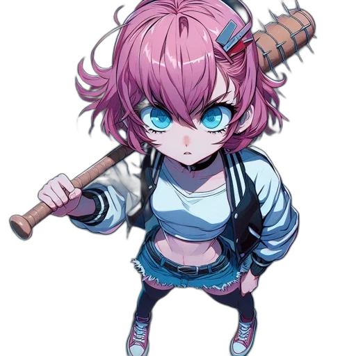 staff, weapon, sword, creature, anime, cyberpunk, pixel art, concept art transparent PNG cut-out