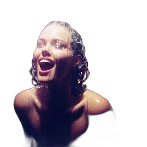 face, photorealistic, 3d render, image, portrays, couple, shower, steam transparent PNG cut-out