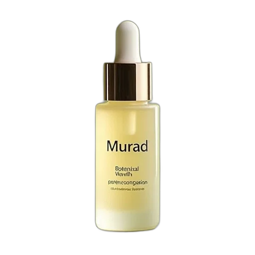 serum, bottle, words, murad, botanical, youth transparent PNG cut-out