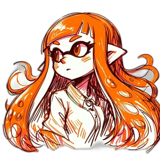 staff, hair, crown, mask, anime, cartoon, watercolor, pixel art transparent PNG cut-out