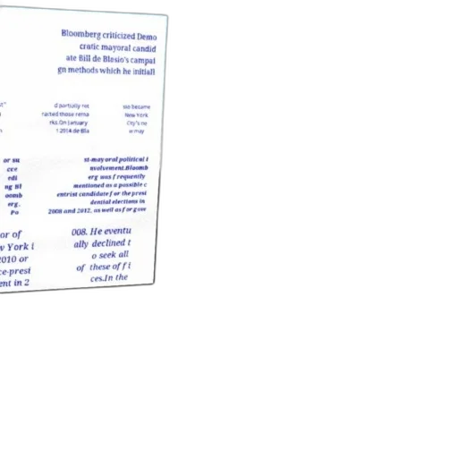 bloomberg, criticized, demo, cratic, mayoral, candid, ate, bill transparent PNG cut-out
