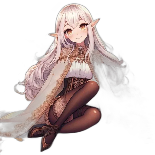 dress, dragon, staff, creature, fantasy art, watercolor, anime, pixel art transparent PNG cut-out
