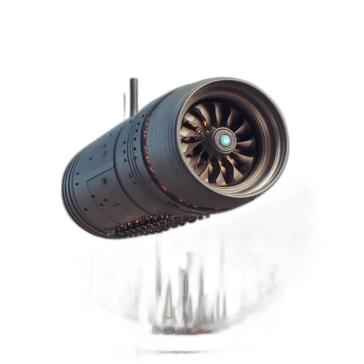 weapon, umbrella, car, 3d render, concept art, elaborate, floating, contraption transparent PNG cut-out