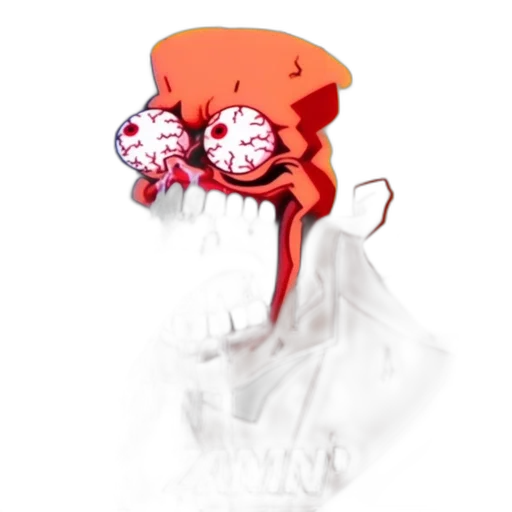 mask, creature, face, crown, concept art, 3d render, pixel art, photorealistic transparent PNG cut-out
