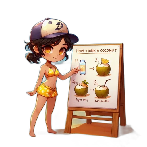 hat, weapon, food, concept art, pixel art, cartoon, anime, golden transparent PNG cut-out
