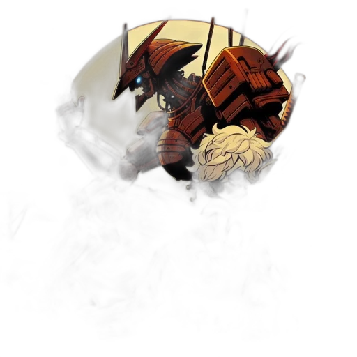 dragon, mask, creature, weapon, concept art, fantasy art, pixel art, comic book art transparent PNG cut-out