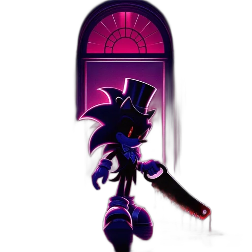 staff, robot, hat, creature, concept art, pixel art, vaporwave, fantasy art transparent PNG cut-out