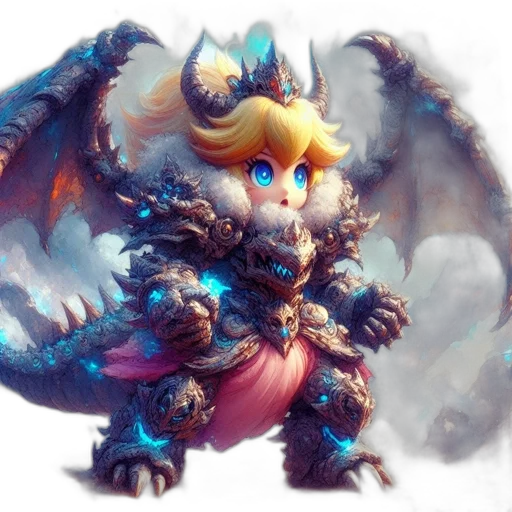 dragon, creature, weapon, fantasy art, concept art, pixel art, 3d render, humanoid transparent PNG cut-out