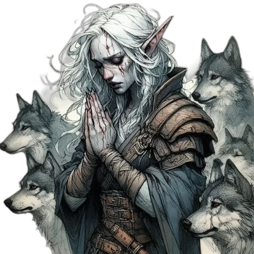dragon, fantasy art, concept art, comic book art, watercolor, monochrome, dark, blue transparent PNG cut-out