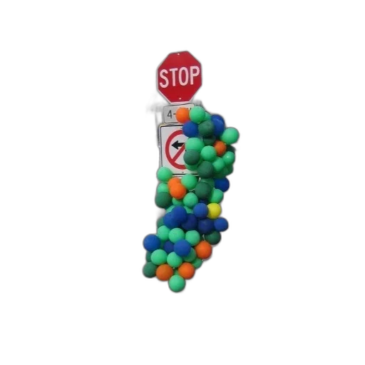 bottle, weapon, car, jewelry, 3d render, stop, sign, turn transparent PNG cut-out