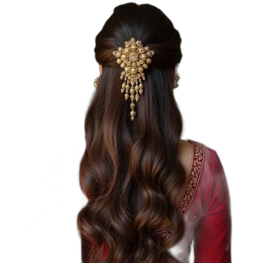 hair, crown, jewelry, dress transparent PNG cut-out