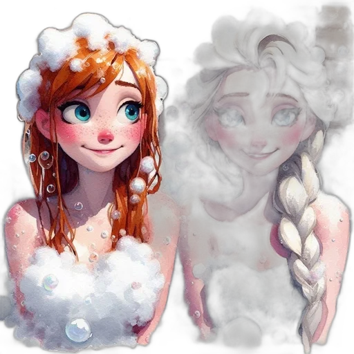 dress, concept art, watercolor, fantasy art, pixel art, snow, fog, fire transparent PNG cut-out