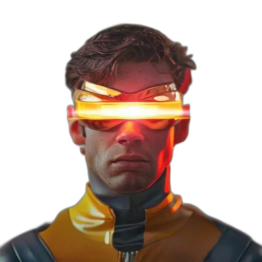 mask, staff, face, robot, cyberpunk, concept art, comic book art, 3d render transparent PNG cut-out