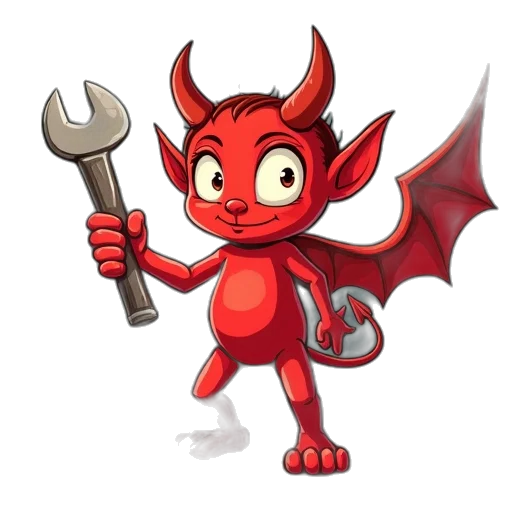 dragon, staff, weapon, creature transparent PNG cut-out
