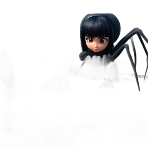 creature, robot, hair, animal, concept art, 3d render, comic book art, photorealistic transparent PNG cut-out