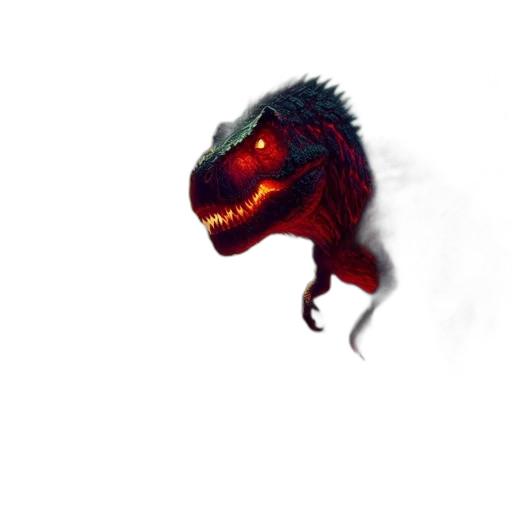 dragon, creature, animal, staff, concept art, fantasy art, 3d render, pixel art transparent PNG cut-out