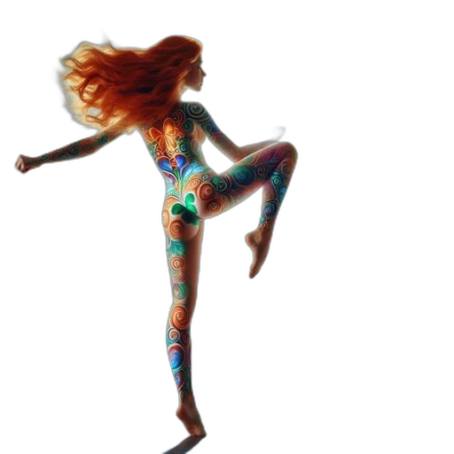 dress, hair, 3d render, concept art, pixel art, fantasy art, outer space, woman transparent PNG cut-out