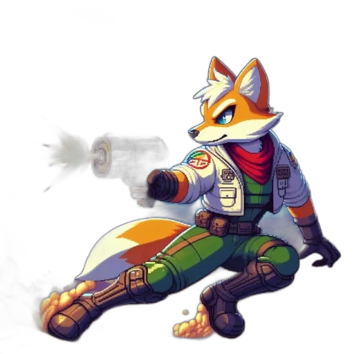 staff, weapon, jacket, robot, concept art, pixel art, fantasy art, comic book art transparent PNG cut-out
