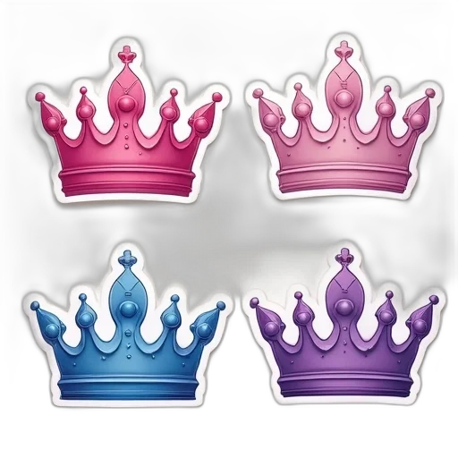 crown, jewelry, 3d render, concept art transparent PNG cut-out
