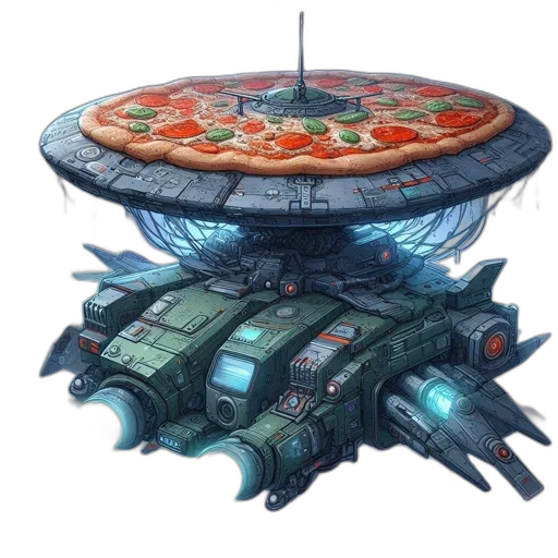 food, weapon, concept art, 3d render, fantasy art, pixel art, outer space, massive transparent PNG cut-out