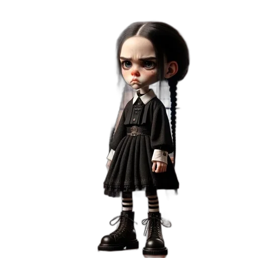 dress, staff, jacket, creature, concept art, 3d render, fantasy art, cartoon transparent PNG cut-out