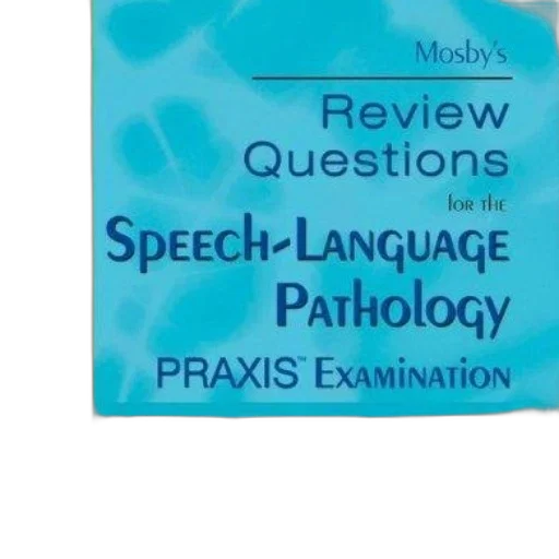 book, cover, titled, mosby, review, questions, speech-language, pathology transparent PNG cut-out