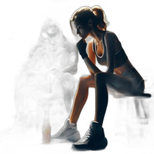 dress, robot, mask, shoes, concept art, comic book art, 3d render, pixel art transparent PNG cut-out