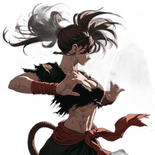 dragon, staff, concept art, fantasy art, comic book art, anime, fire, dark transparent PNG cut-out